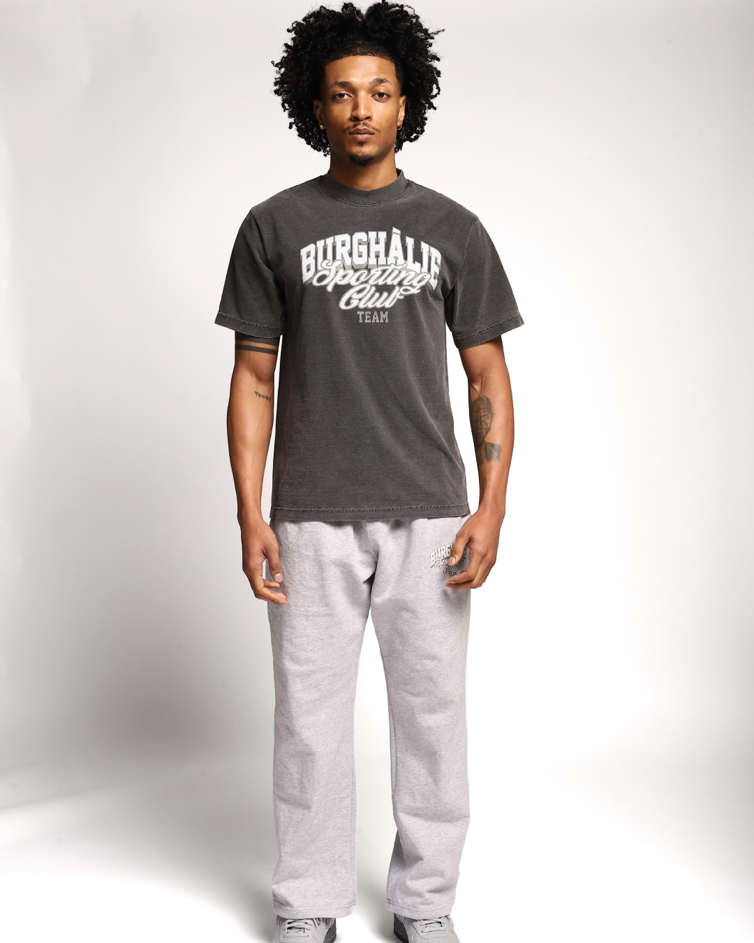 Grey Burghàlie Sporting Club Tee